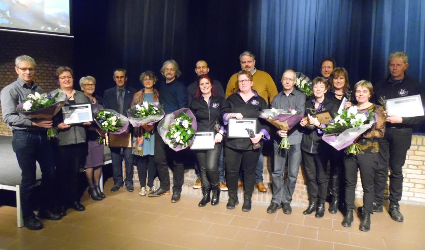 Jubilarissen. (foto: Nanda Kuiltjes)