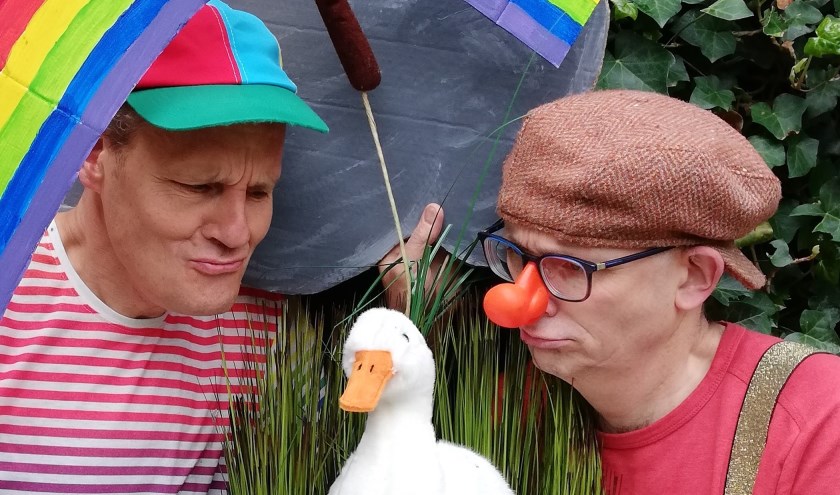 Pat en Pet met Moppereend.