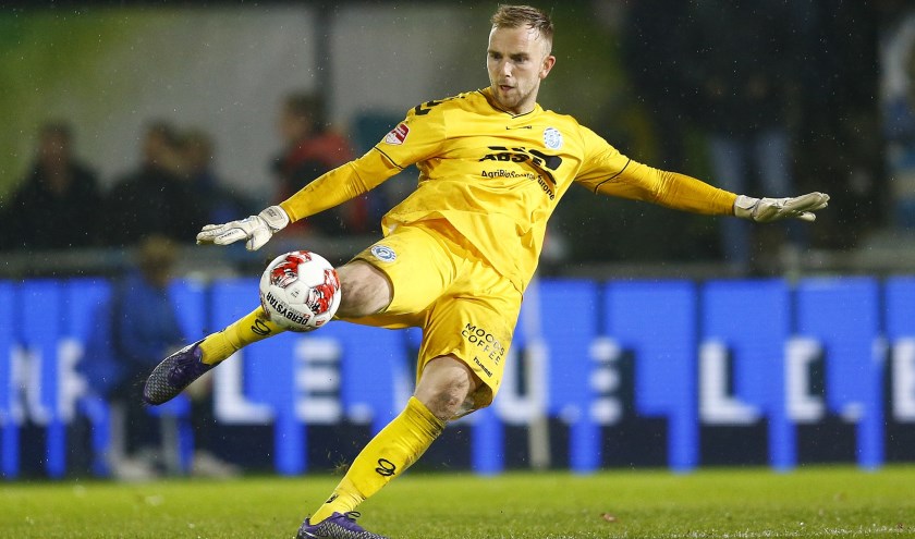 Hidde Jurjus in actie. (foto: De Graafschap)