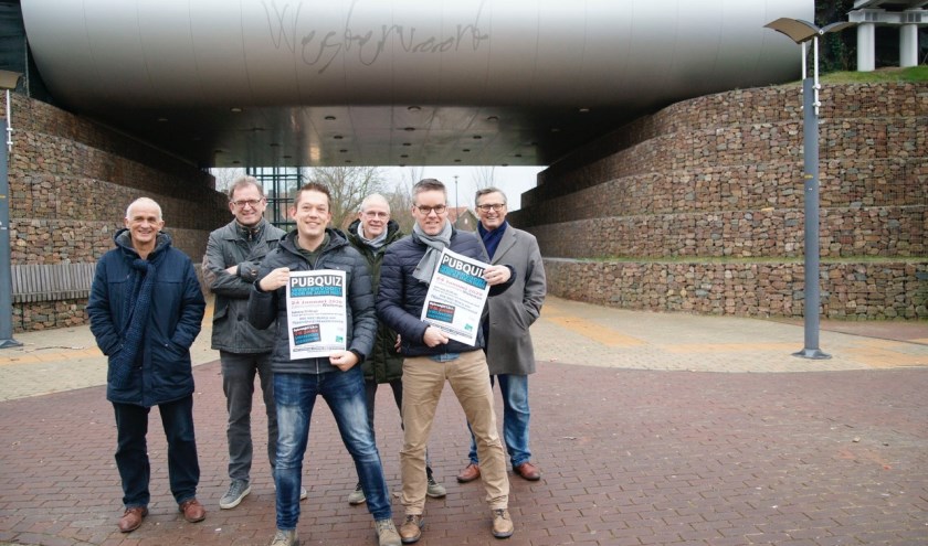 Pubquiz organisatie team. (foto: Piet Wijnands)