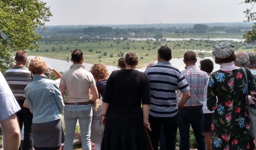 Rondleiding Grebbeberg. (eigen foto)