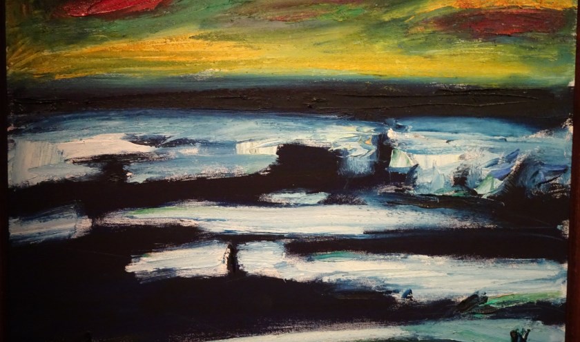 Schilderij van Engelbert L'Hoëst. (eigen foto)