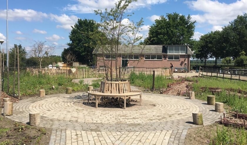 De Vlindertuin vanaf de Wilde Bloementuin