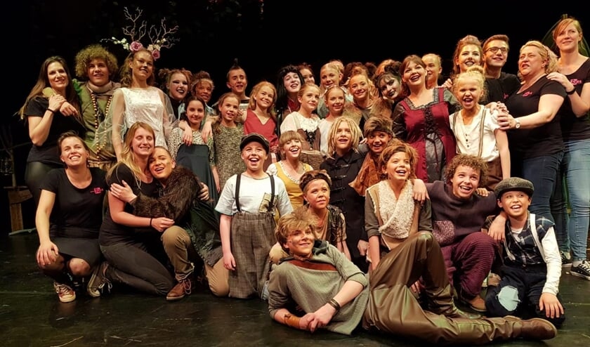 Cast van Kleine Kees 2018/2019. (foto: Koperen Kees)