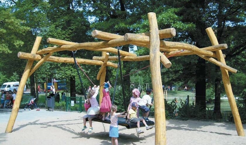 <p>Tapijtschommel Luc. (foto: firma Acasia Robinia)</p>