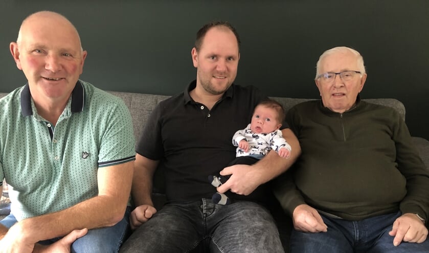 <p>Van links naar rechts: Pedro Coenders, Leroy Coenders , Jesse Coenders, Theo Coenders</p>