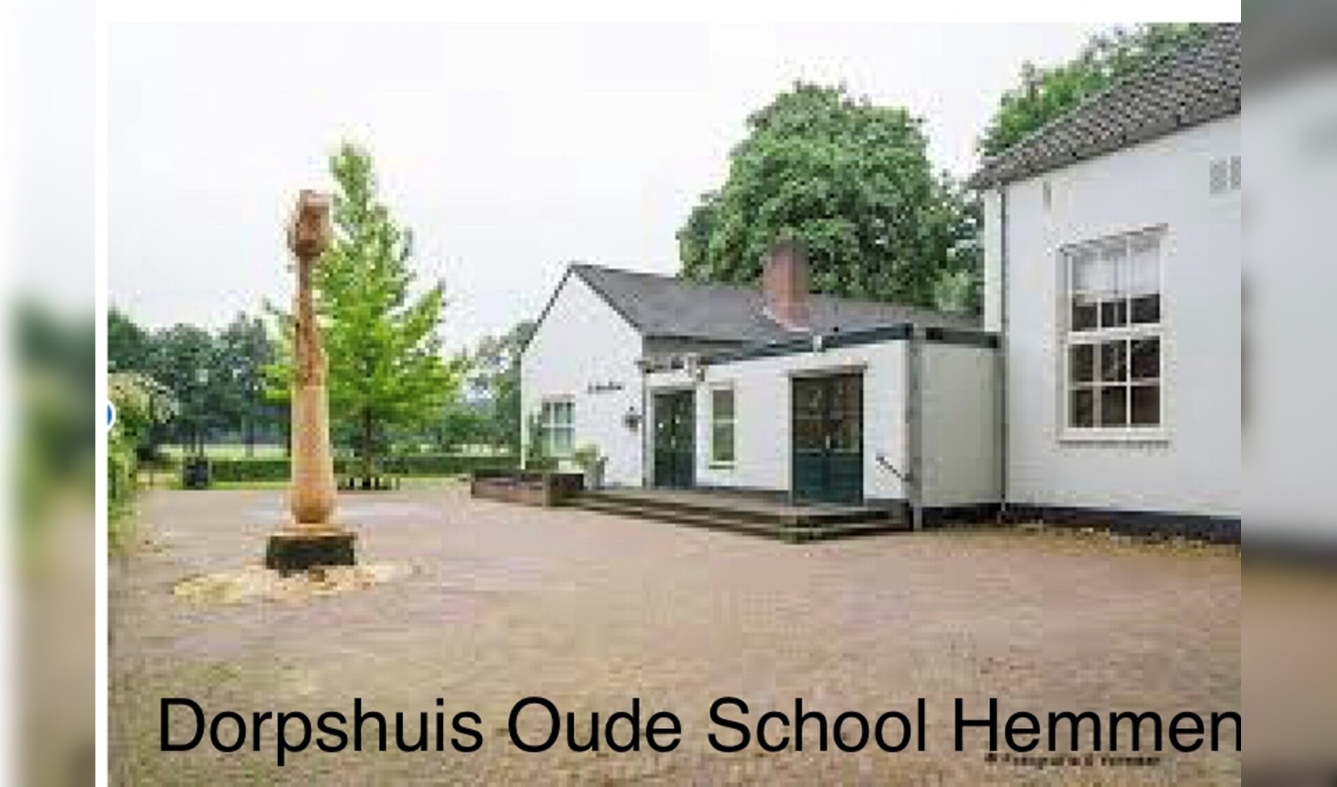 Dorpshuis Oude School Hemmen. (foto: Gerrit Vermeer, bestuurslid DVH)