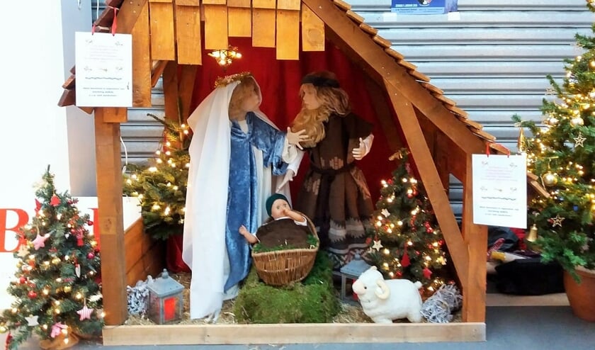 <p>De kerststal in 2019.</p>