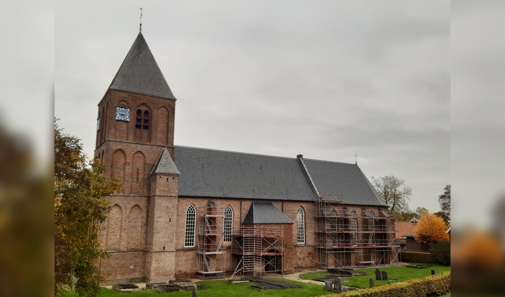 Kerkrestauratie van de Hervormde Kerk in IJzendoorn. (foto: Herv. Gemeente IJzendoorn)