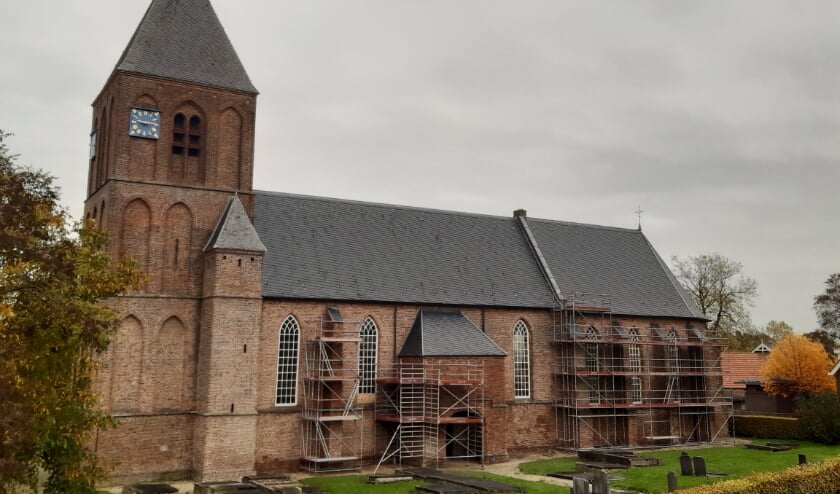 <p>Kerkrestauratie van de Hervormde Kerk in IJzendoorn. (foto: Herv. Gemeente IJzendoorn)</p>