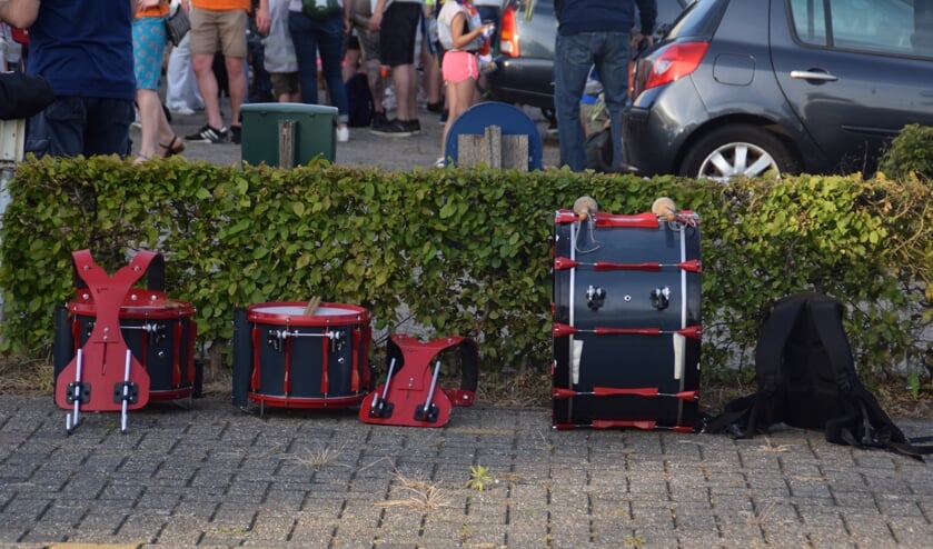 <p>Vermiste trommelgroep. (foto: Scouting Zetten Band)</p>