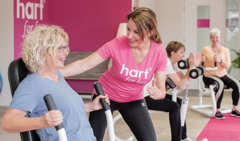 <p><br>Ook het sociale aspect speelt een belangrijke rol bij ‘hart for her' </p>