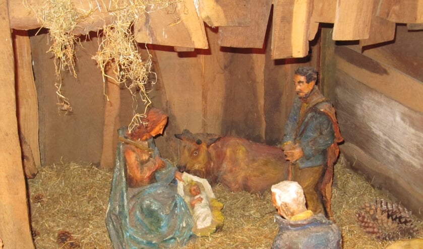 <p>Maria, Josef met kind.</p>