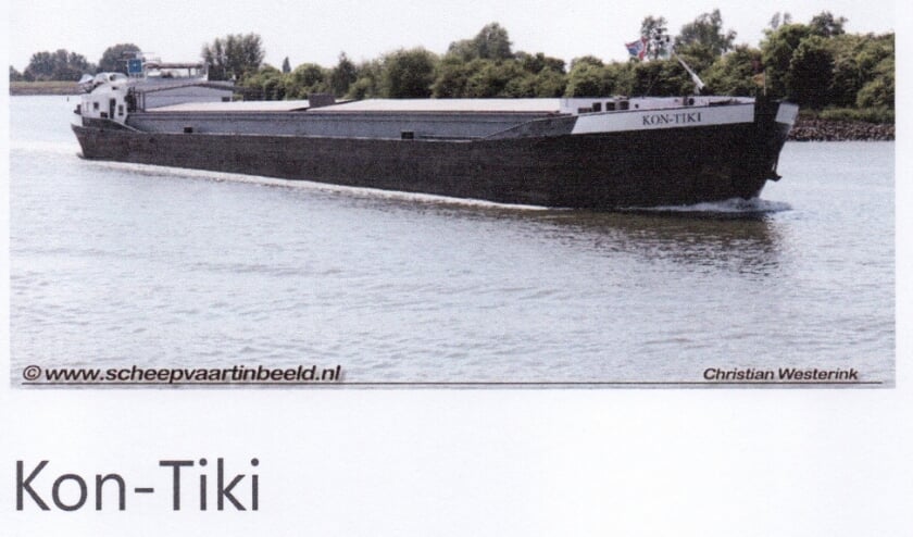 <p>ms. Kon-Tiki van verenigingslid Sterreschans. (foto: Christian Westerink)</p>