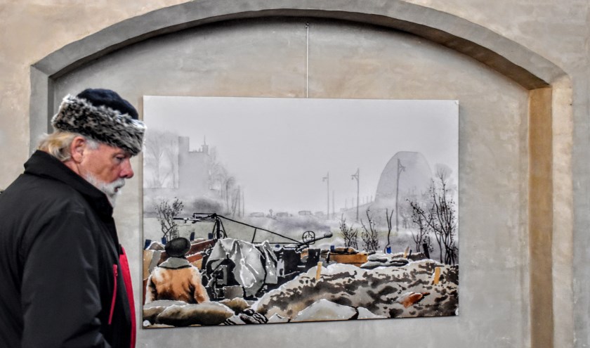 Schilderij december 1944. (foto: Piet Spanjers)