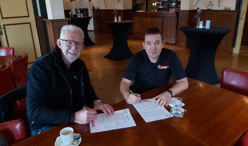 Willem Wegman en Tonnie Kaal, (foto: Geert Vos)