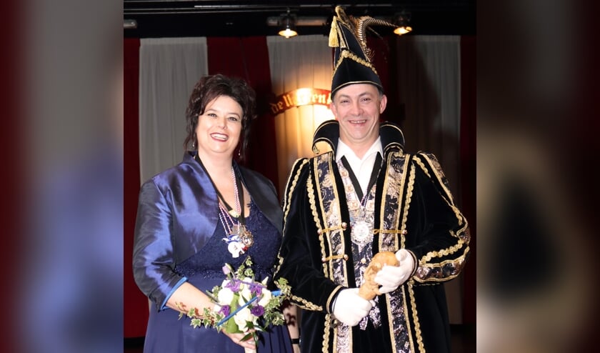 Prins Michel de Onderwijzer en prinses Danielle. (foto: Henk Sluiter)