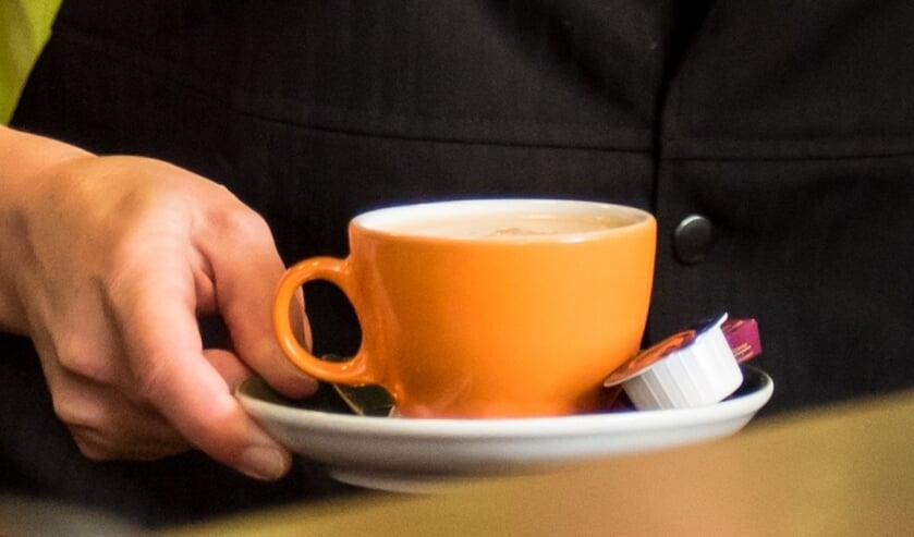 Een gezellig kopje koffie. (foto: Natasja Wolf)