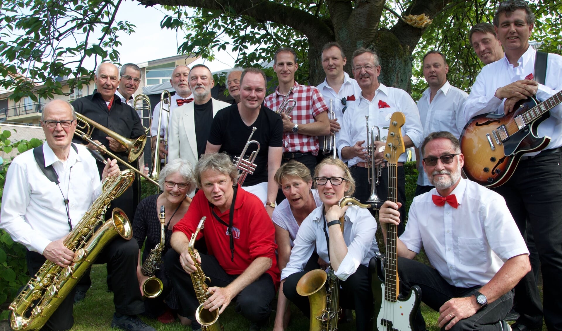 Big Band Bemmel. (foto: Jan Navis)