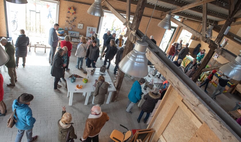 Gezellige drukte op de expositie in 2019. (foto: Rinus Baak)