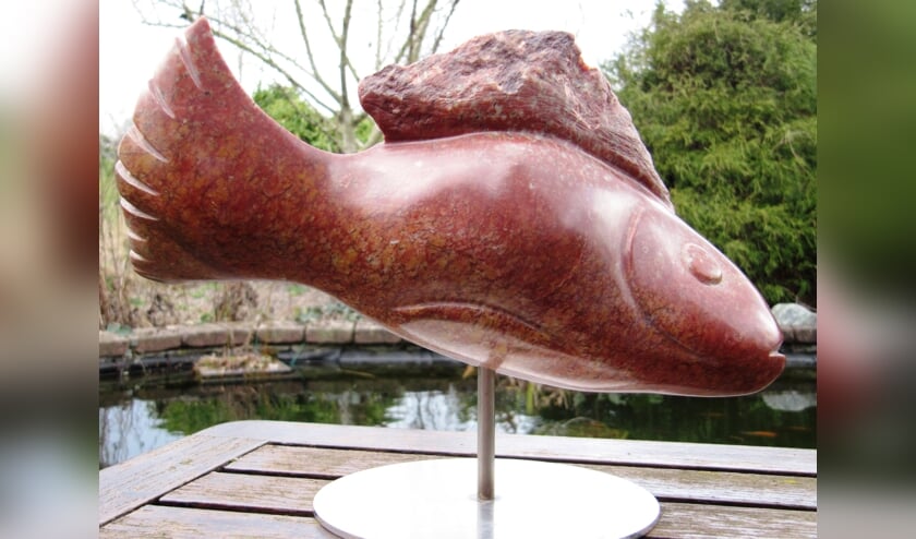 Beeldhouwwerk. (foto: Hans Langbroek)