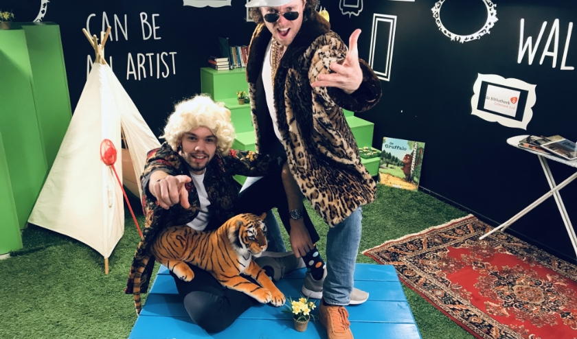 De BiebBoys. (foto: Bibliotheek Gelderland Zuid)