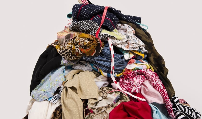 Het textiel stapelt zich op. (foto: Depositphotos)