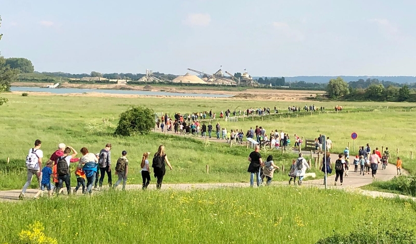 A4D Bemmel route door de polder. (foto: deBol Bemmel)