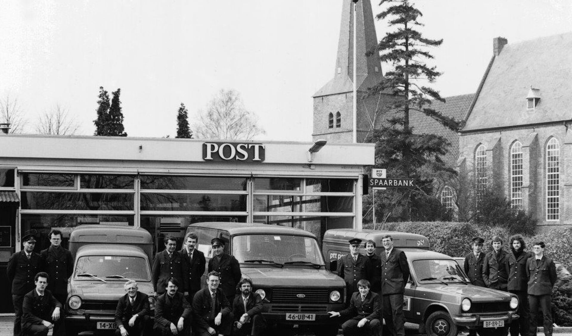 Postkantoor Groesbeek 1984. (foto: Groesbeeks Weekblad)