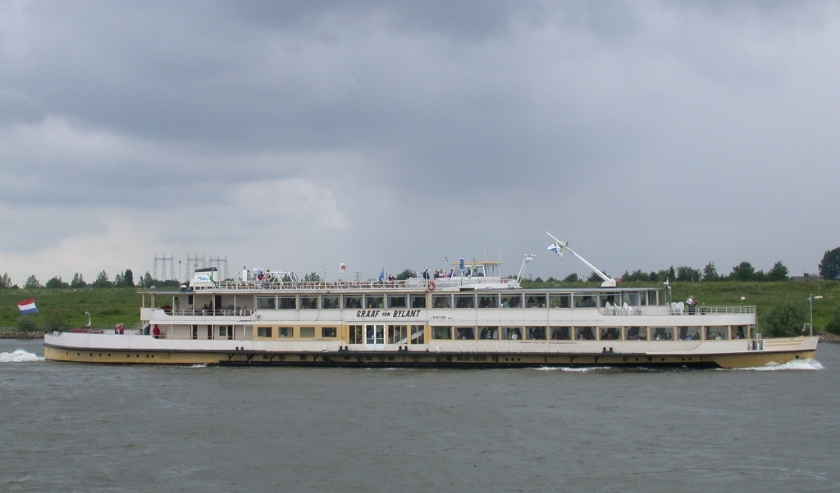 Het schip waarmee Varen met Joop-2 de vaartochten maakt. (foto: Gerard Bloemberg)