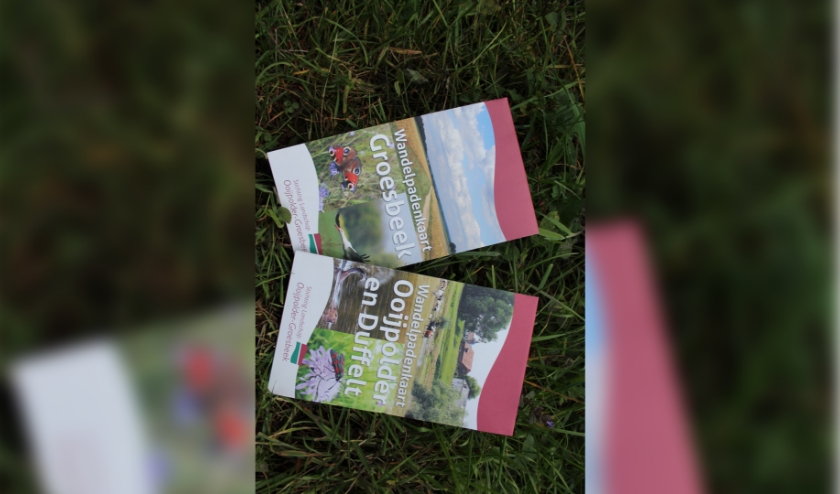 Wandelpadenkaarten. (foto: Nel van den Bergh)