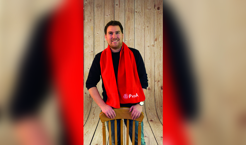 Joep Witsiers, beoogd fractievoorzitter PvdA Heumen. (foto: PvdA Heumen)