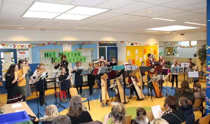Voorspeelmiddag leerlingen van Het Muziek Collectief. (eigen foto)