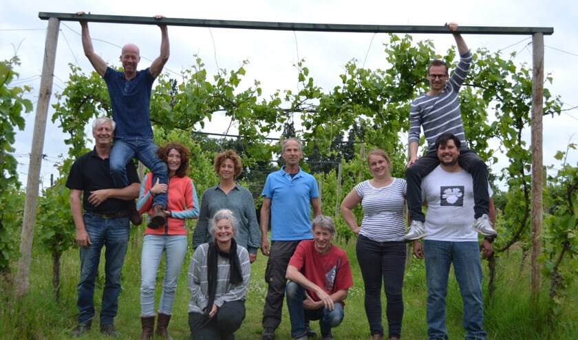 Wijnboeren collectief Groesbeek. (foto: Virginie Grutters)