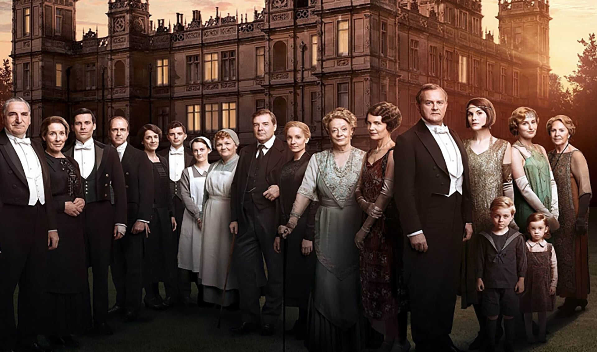 Cast Downton Abbey. (foto: J. Crawley)