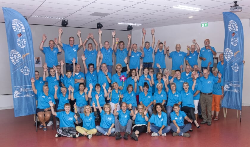 Leden wandelvereniging Magnus. (foto: Renske Rombouts Bun)