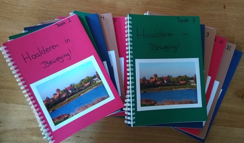 Inspiratieboeken Haalderen. (foto: Sanne Cobussen )