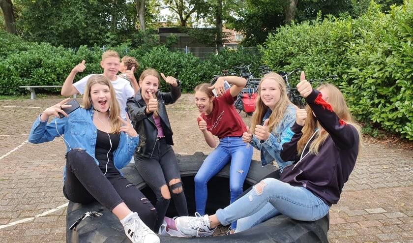 Jongeren van Heteren. (foto: Benny Voorn)