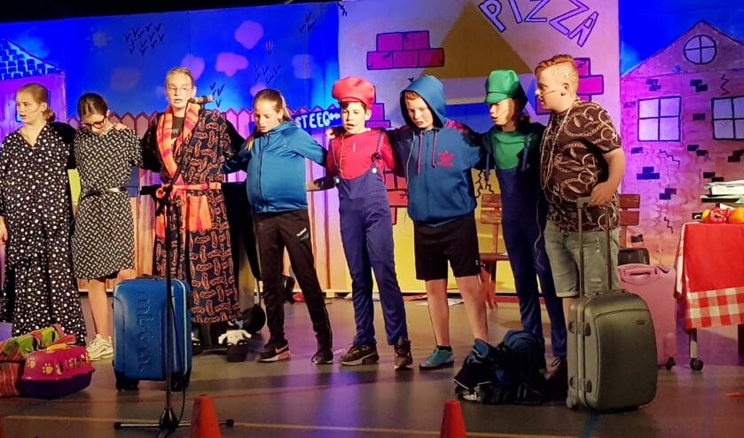 Musicalgroep 8 De Doornick. (foto: school De Doornick)