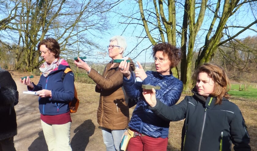 Deelnemers aan de Kaart en Kompas workshop. (foto: Paul van Dommelen)