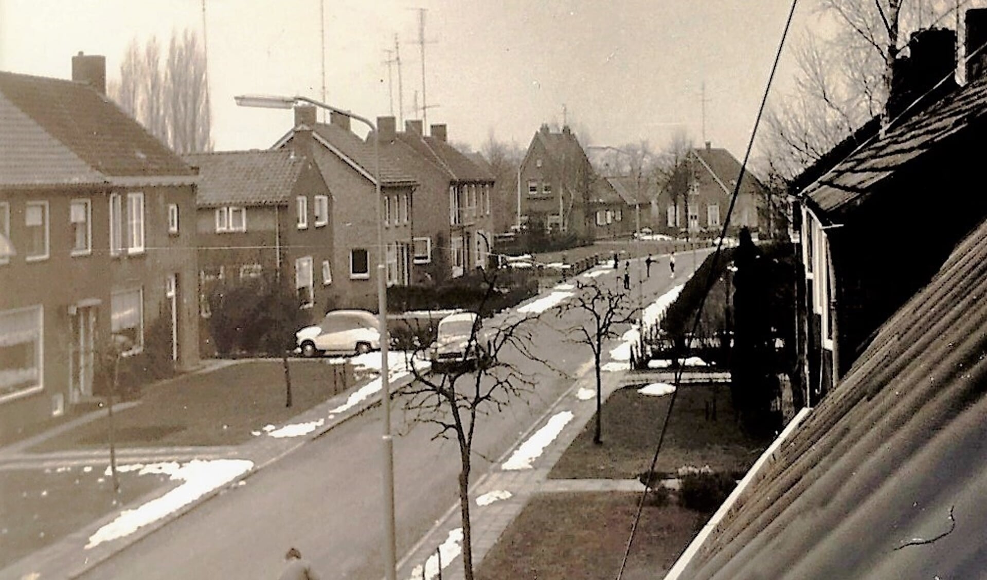 Pilgrimstraat midden jaren '60 vorige eeuw. (foto: André Hendriksen)