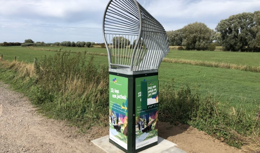 Jutbak in de polder. (foto: Dianne Smits)