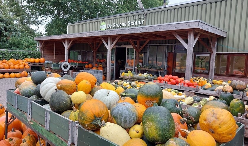 De Groene Schuur heeft een enorme collectie pompoenen