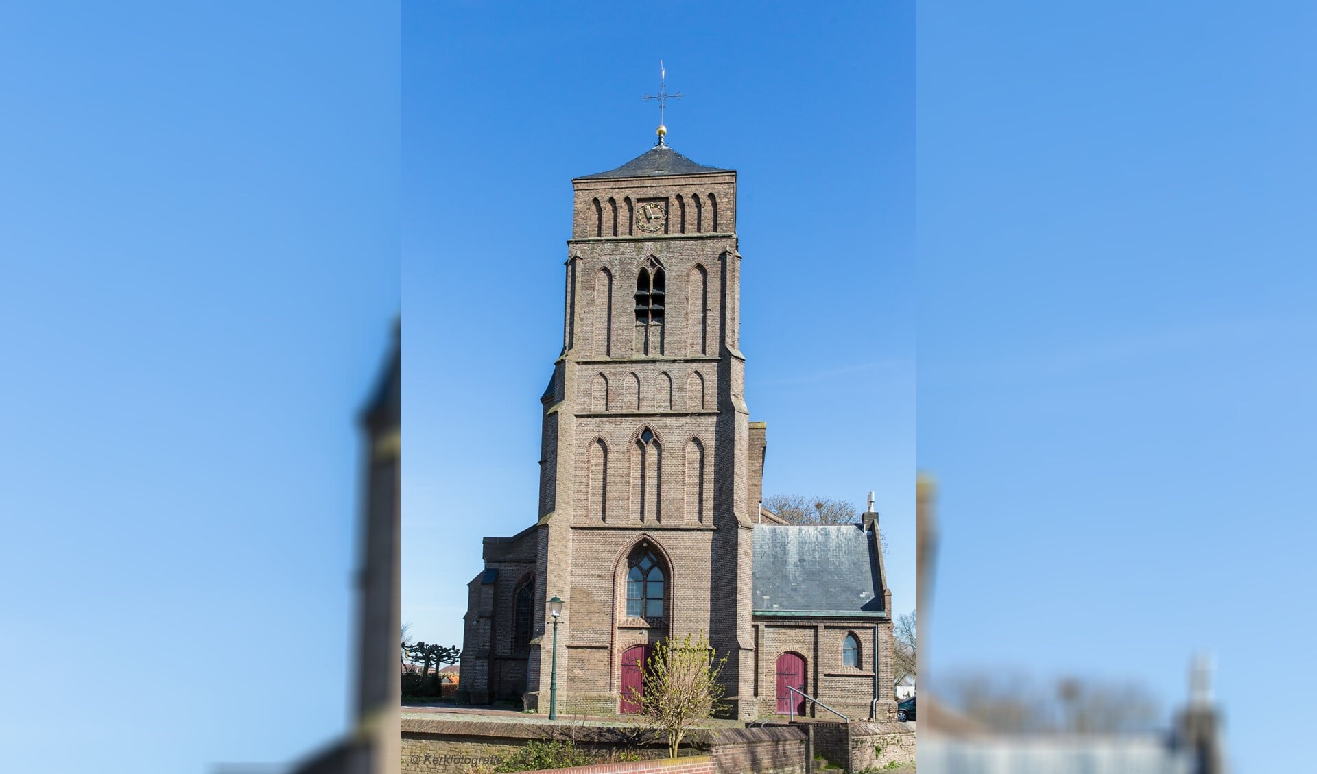 De kerk in Pannerden