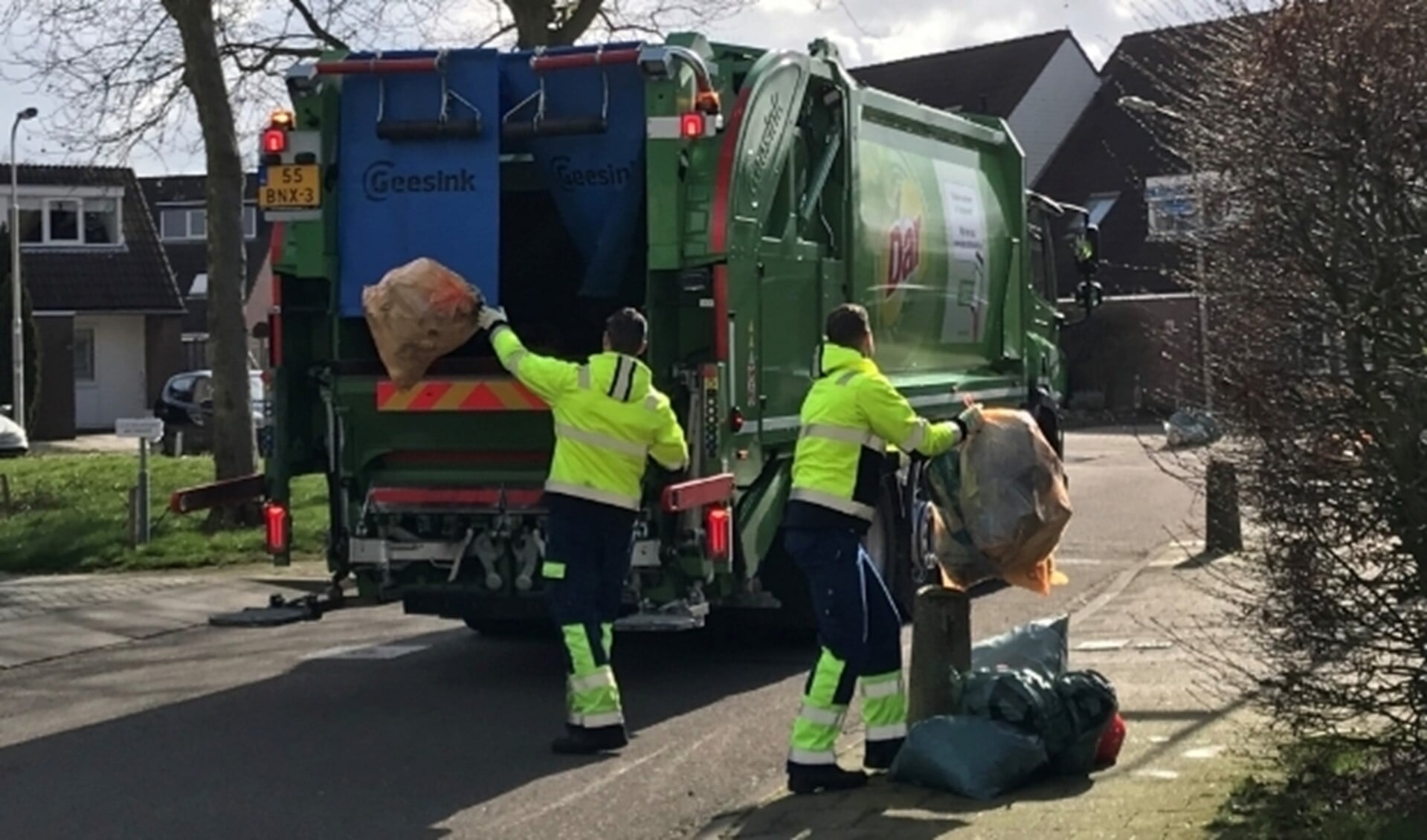 Dar haalt in de gemeente Nijmegen plastic+ en restafval op. 