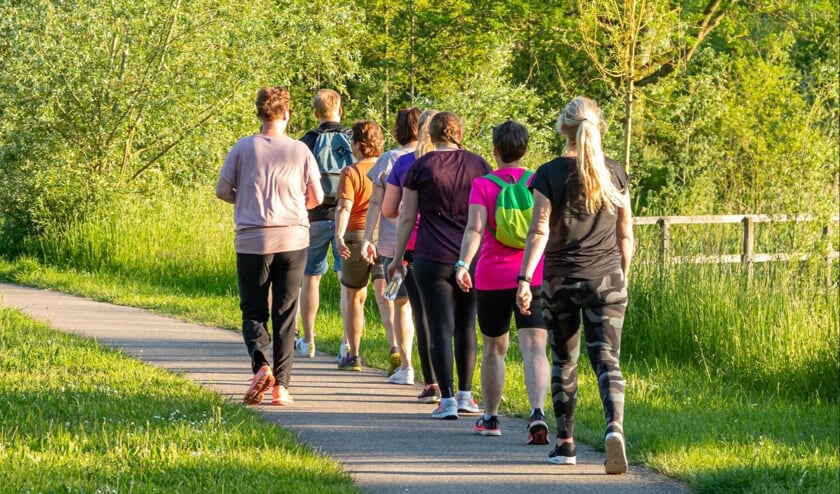 <p>Sportief Wandelen. (foto: Henny van Diest /Lingewaard in beweging)</p>