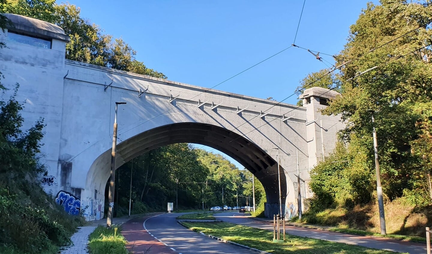Het viaduct anno 2021. (Foto: gemeente Arnhem). 