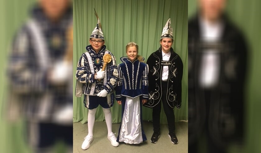 Prins Lucas Verheij, Prinses Amber Meijer en Presidente Elisa van den Dam (foto: Miriam Verheij).