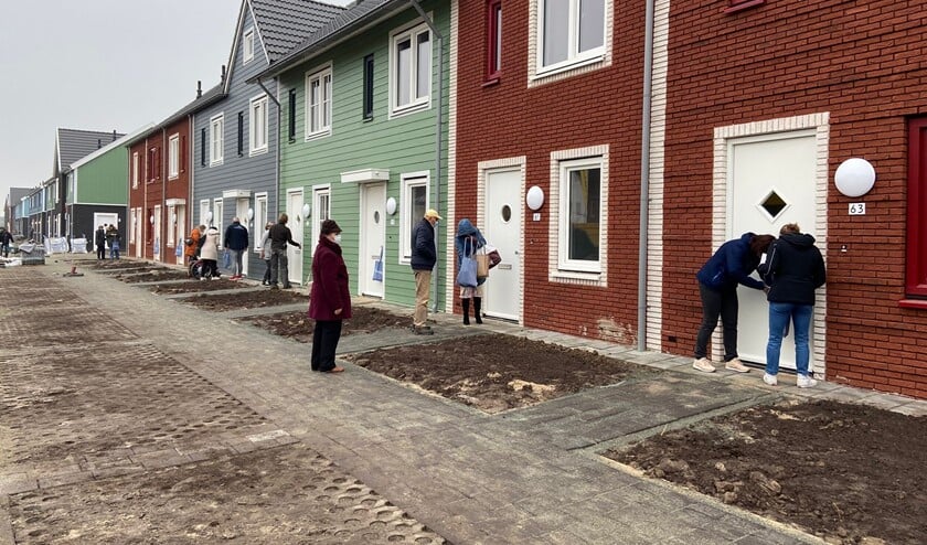 De bewoners van de Bolderbuurt openen hun woning.