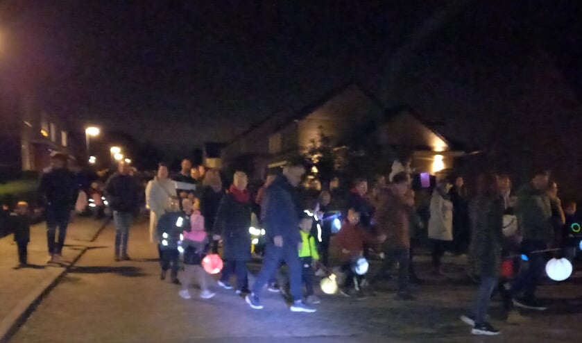 <p>Sint-Maartenlampionoptocht in Breedeweg. </p>